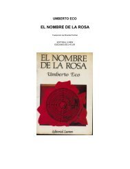 Eco, Umberto - El Nombre De La Rosa