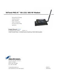 9XTend-PKG-R™ RS-232/485 RF Modem
