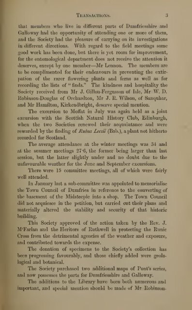 Vol 6 - Dumfriesshire & Galloway Natural History and Antiquarian ...