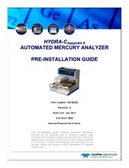 Hydra-C Appendix K - Teledyne Leeman Labs