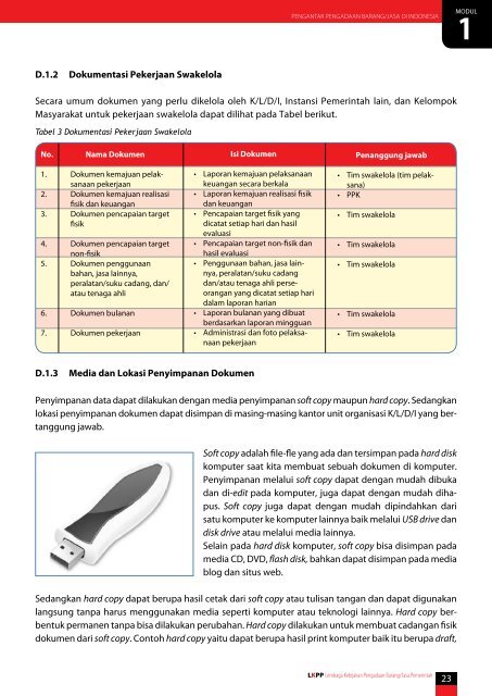 Modul Pelatihan Pengadaan Barang/Jasa Pemerintah