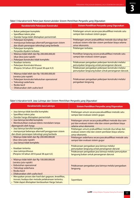 Modul Pelatihan Pengadaan Barang/Jasa Pemerintah