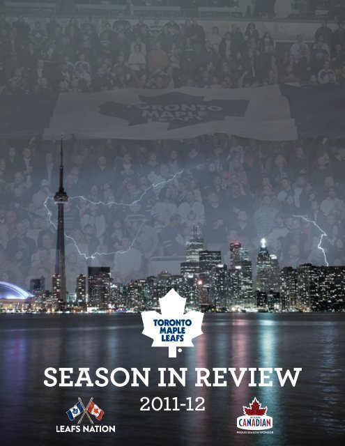 حوض ماء season in review 2011-12 - Toronto Maple Leafs حوض ماء