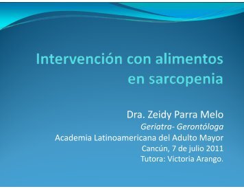 Dra. Zeidy Parra Melo