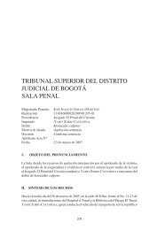 tribunal superior del distrito Judicial de bogotÃ sala penal