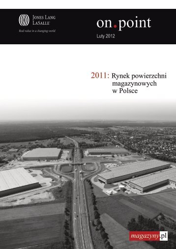 2011: Rynek powierzchni magazynowych w Polsce