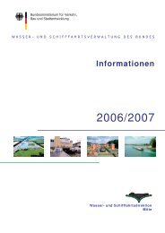 Informationen - WSD Mitte - Wasser- und Schifffahrtsverwaltung des ...