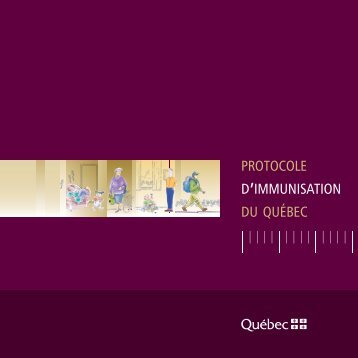 Protocole d'immunisation du QuÃ©bec (PIQ) - FacultÃ© de mÃ©decine