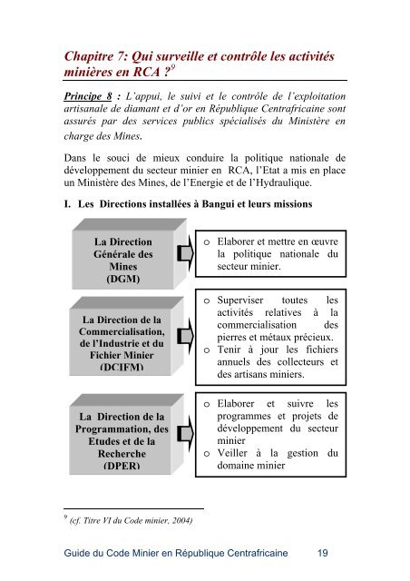 Guide du Code Minier en RÃ©publique Centrafricaine