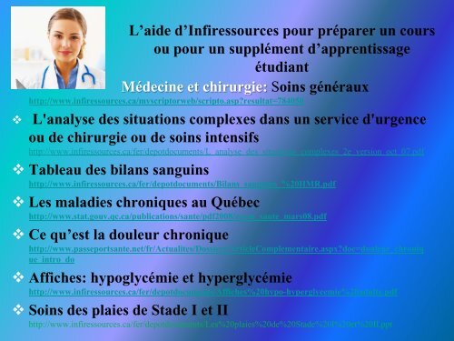 Les ressources du milieu collÃ©gial - infiressources