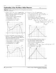 Exploration 5-5a: The Mean Value Theorem Dote: