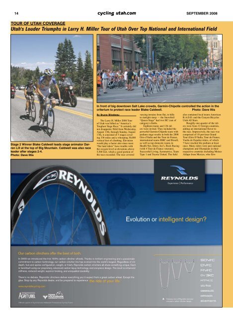 September 2008 Issue - Cycling Utah