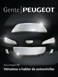 Volvamos a hablar de automóviles - Peugeot Chile