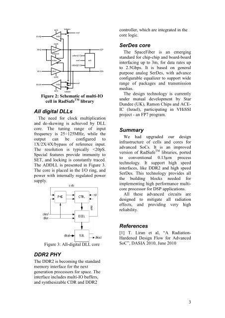 Advanced Features in RadSafe technology - Microelectronics - ESA