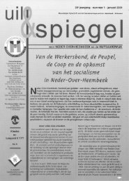 de Coop en de opkomst van het socialisme in Neder-Over-Heembeek