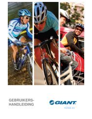 Handleiding Giant Algemeen - Internet Bikes