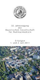 Programm - Bayerische Gesellschaft für Nuklearmedizin eV