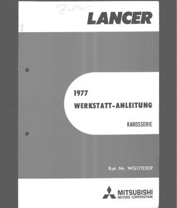 Lancer - 1977 - Werkstatt-Anleitung Karosserie.pdf
