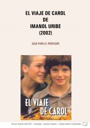 EL VIAJE DE CAROL DE IMANOL URIBE (2002) - CinespaÃ±a