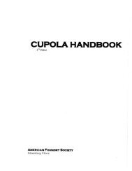 CUPOLA HANDBOOK - American Foundry Society