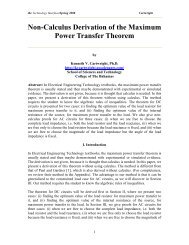 Non-Calculus Derivation of the Maximum Power Transfer Theorem