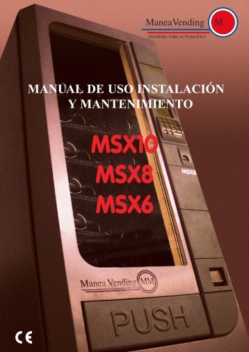manea vending msx 6-8-10 - Electrovending
