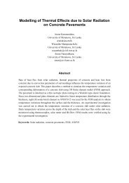 Modelling of Thermal Effects due to Solar Radiation on Concrete ...