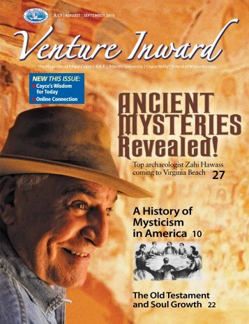 new this issue - Edgar Cayce