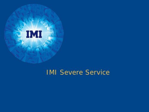 IMI Severe Service - IMI plc
