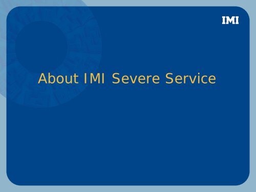 IMI Severe Service - IMI plc
