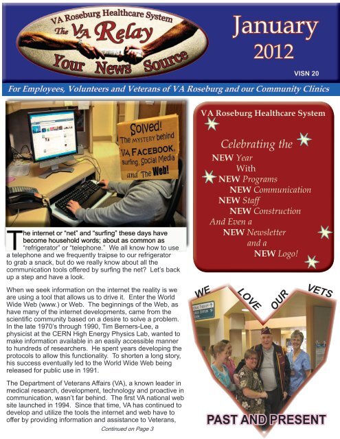 January - VA Roseburg Healthcare System, Roseburg, Oregon