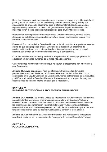 1 DECRETO NÃMERO 27-2003 EL CONGRESO DE LA ... - Pami