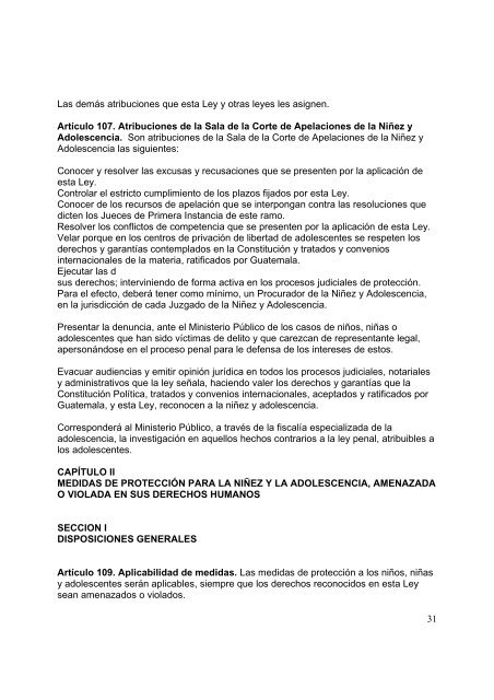 1 DECRETO NÃMERO 27-2003 EL CONGRESO DE LA ... - Pami