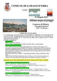 Conclusione 2^mostra pittura.pdf - Comune di Lurago D'Erba