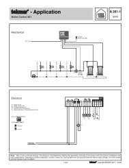 Tekmar 261 Application Brochure