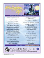 2009 yogalife events in march/april/may - Yoga Living Magazine