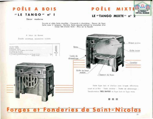 Forges & Fonderies de Saint-Nicolas - Ultimheat