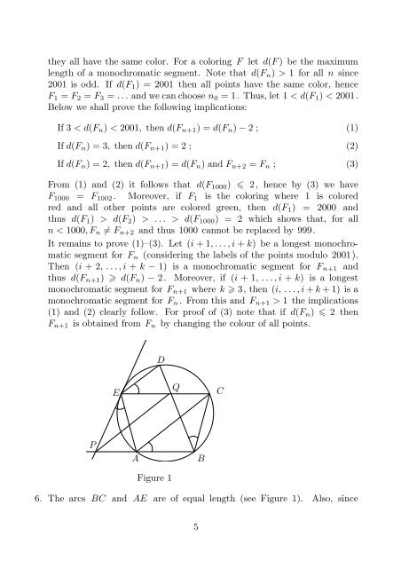 Solutions - Georg Mohr-Konkurrencen