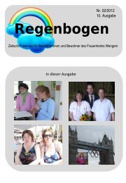 Regenbogen - Frauenheim Wengern