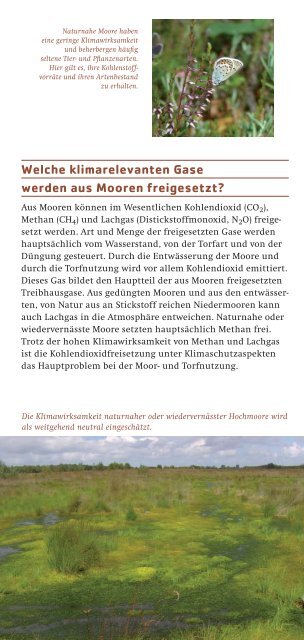 Was haben Moore mit dem Klima - Deutsche Gesellschaft für Moor
