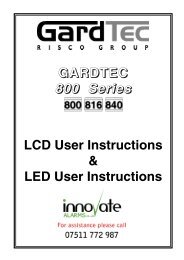 Gardtec 840 - Innovate Alarms