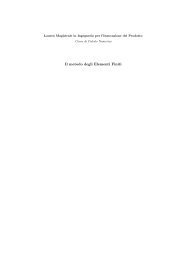 Il metodo degli Elementi Finiti - Esercizi e Dispense