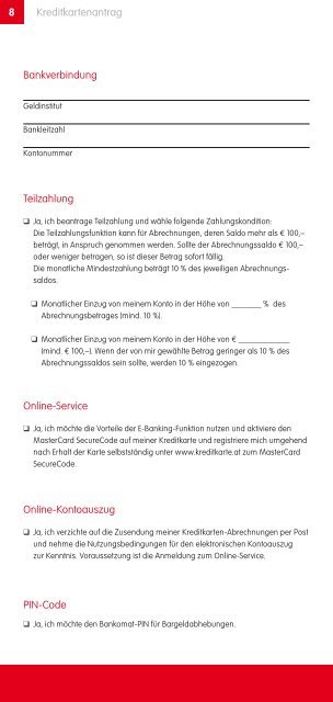 ARBÃ-MasterCard mit Tankbonus