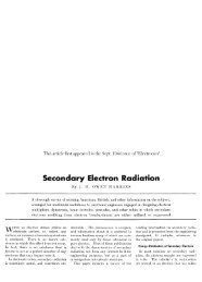 Harries 1944 Secondary Electron Radiation.pdf - ClariSonus