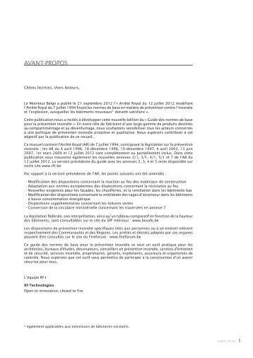 Guide des normes de base Ã©dition 2013 - Rf-Technologies