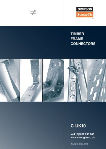 Timber Frame Connectors - Simpson Strong-Tie