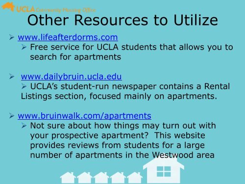 The Apartment Hunting Guide for UCLA Students - UCLA - Housing