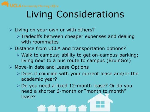 The Apartment Hunting Guide for UCLA Students - UCLA - Housing