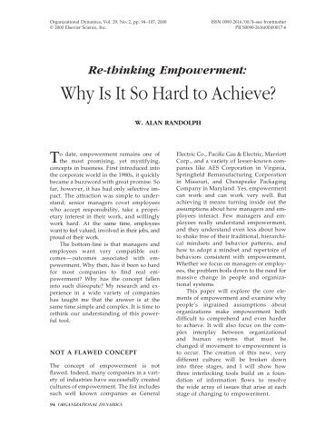 Why Is It So Hard to Achieve? - Fagbokforlaget