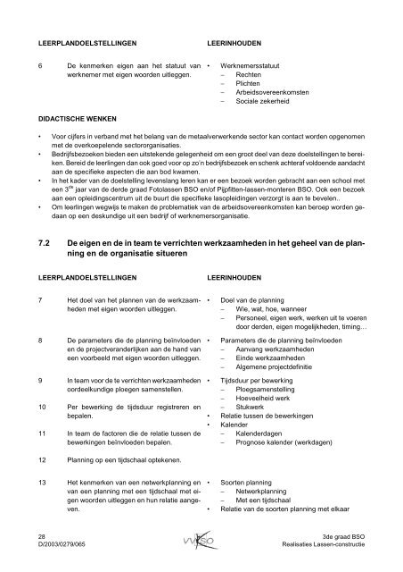 LASSEN-CONSTRUCTIE - VVKSO - ICT-coördinatoren